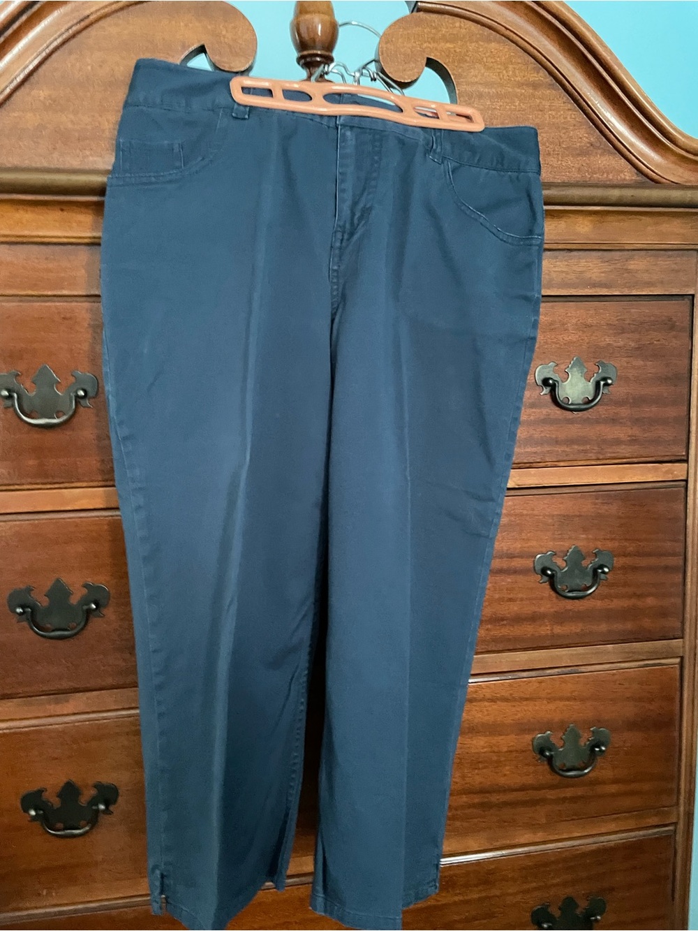 Coldwater Creek Dark Navy Pull-On Pants